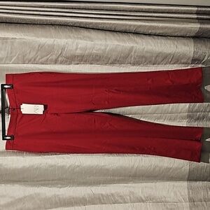 Zara Red Women's Trousers